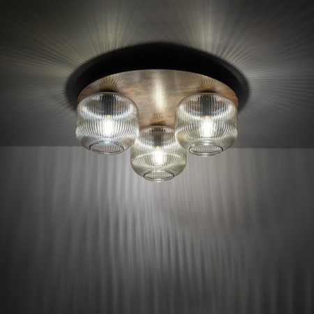 Lampa sufitowa TK-Lighting SALVIA TKL11068 kolor - brązowy - koniak styl Klasyczny