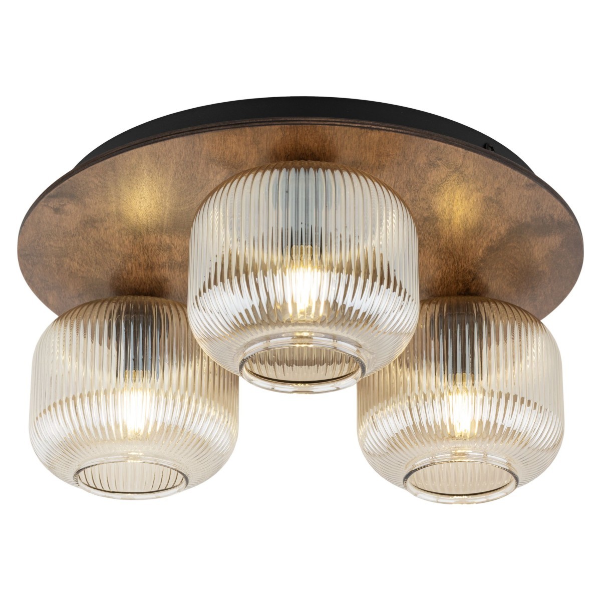 Lampa sufitowa TK-Lighting SALVIA TKL11068 kolor - brązowy - koniak styl Klasyczny