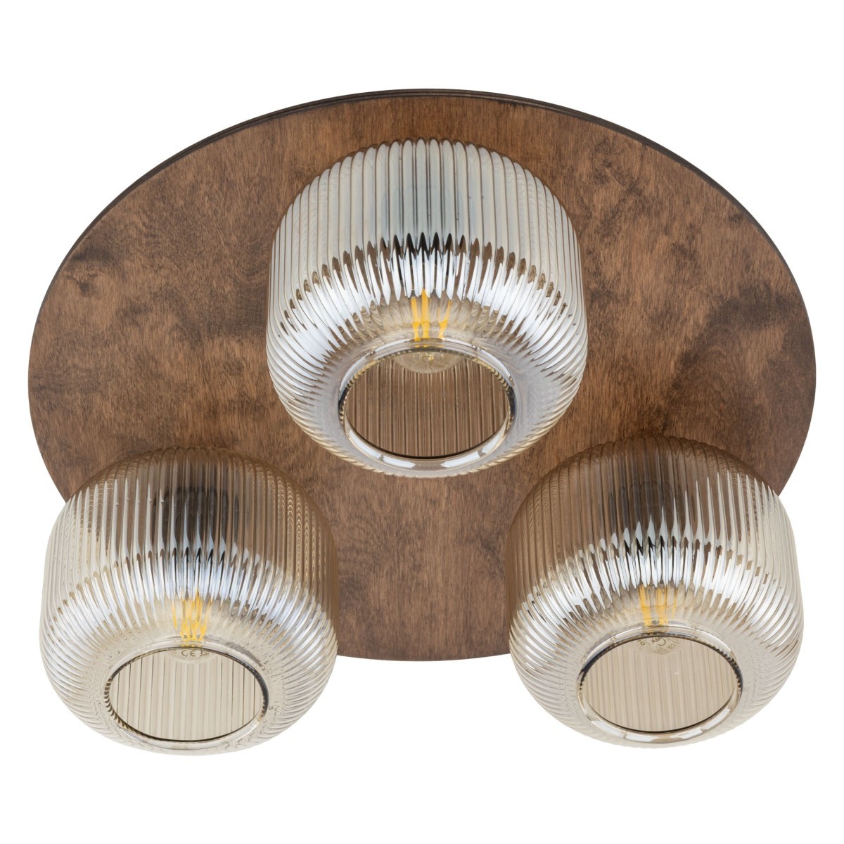 Lampa sufitowa TK-Lighting SALVIA TKL11068 kolor - brązowy - koniak styl Klasyczny