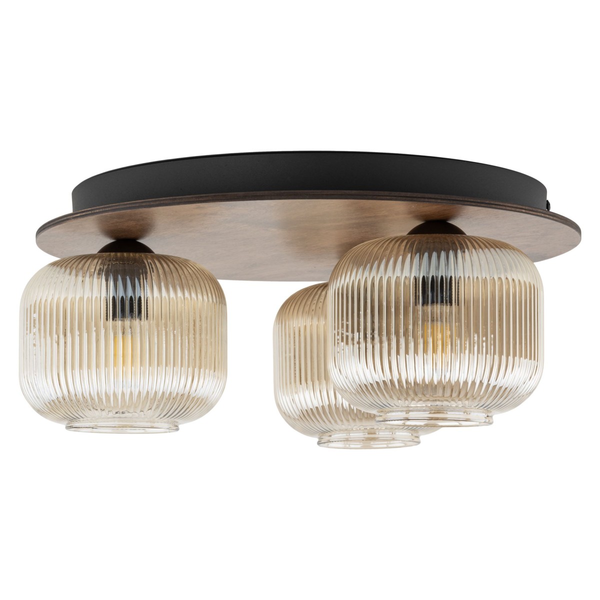 Lampa sufitowa TK-Lighting SALVIA TKL11068 kolor - brązowy - koniak styl Klasyczny