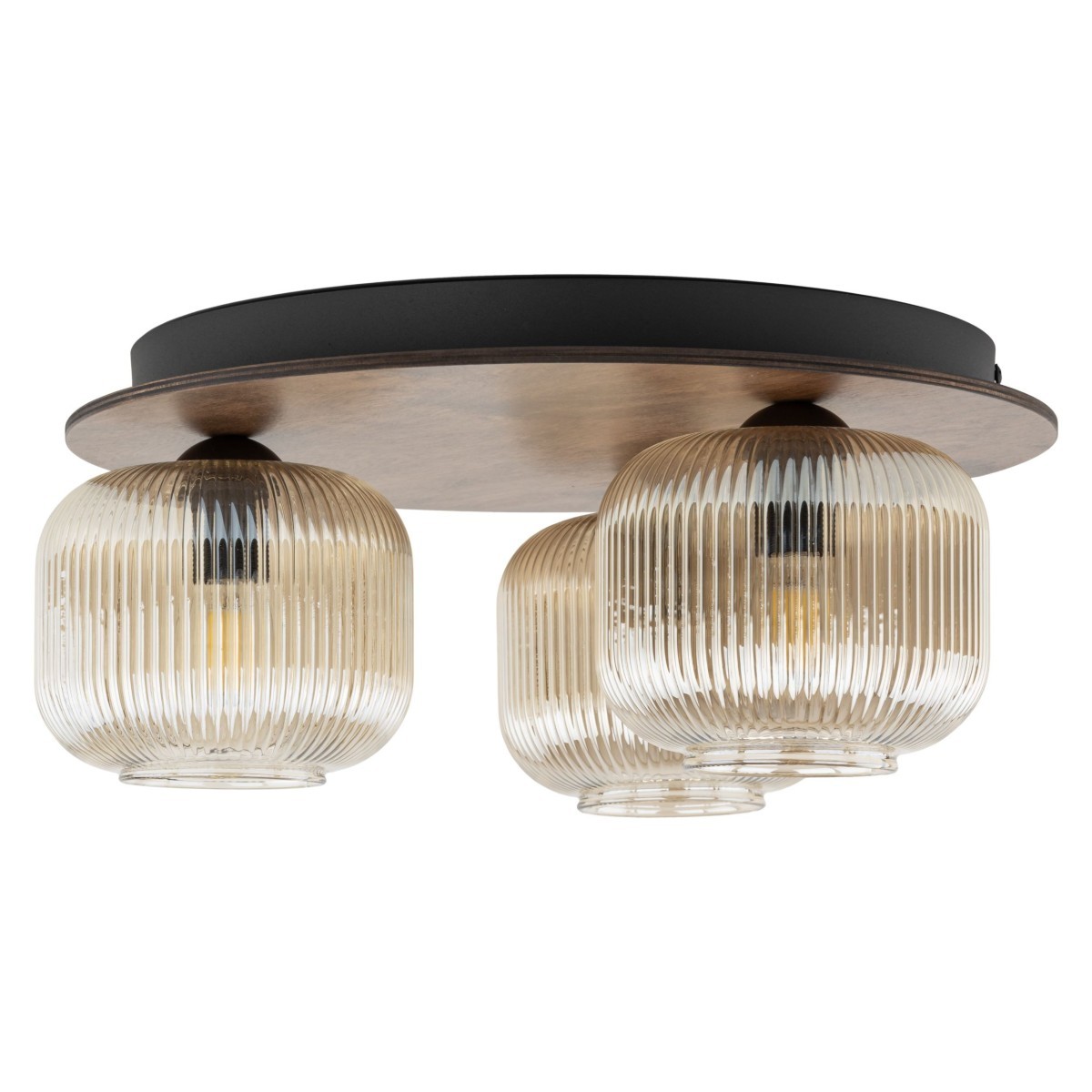 Lampa sufitowa TK-Lighting SALVIA TKL11068 kolor - brązowy - koniak styl Klasyczny