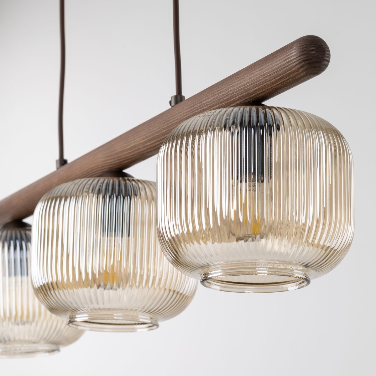 Lampa wisząca TK-Lighting SALVIA TKL11069  Lampa sufitowa kolor - brązowy - koniak styl Klasyczny