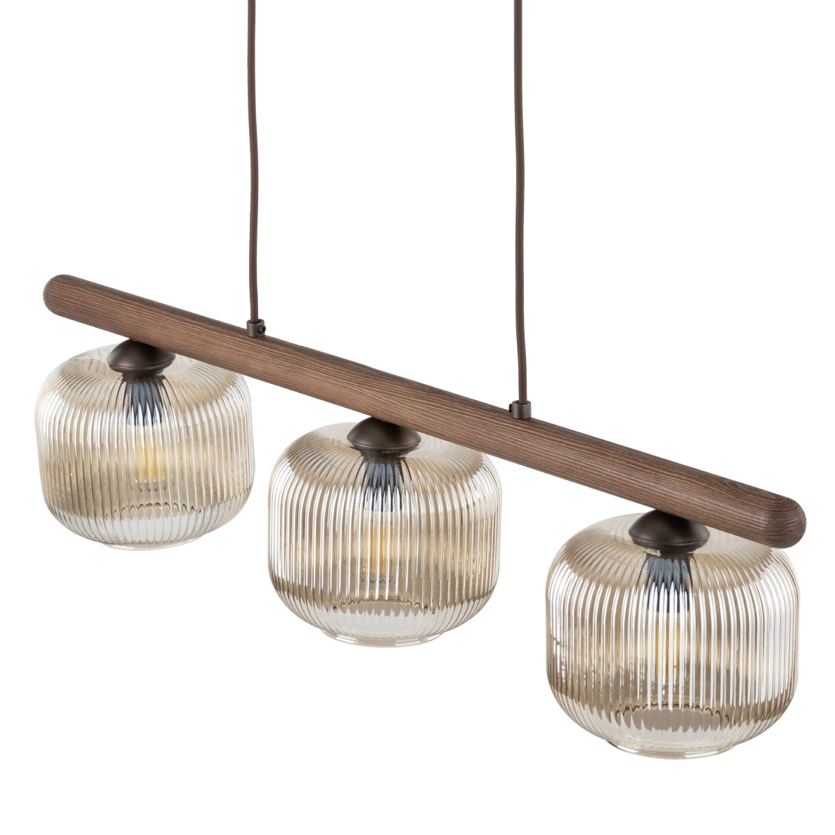 Lampa wisząca TK-Lighting SALVIA TKL11069  Lampa sufitowa kolor - brązowy - koniak styl Klasyczny