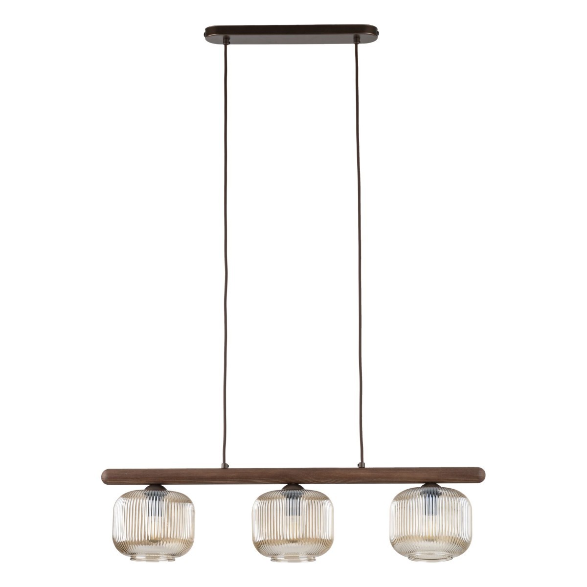 Lampa wisząca TK-Lighting SALVIA TKL11069  Lampa sufitowa kolor - brązowy - koniak styl Klasyczny