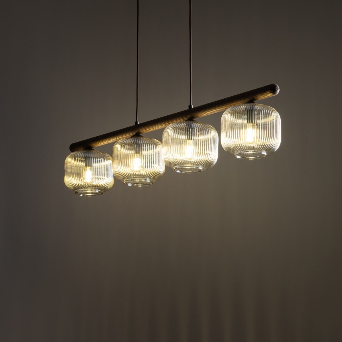 Lampa wisząca TK-Lighting SALVIA TKL11070  Lampa sufitowa kolor - brązowy - koniak styl Klasyczny