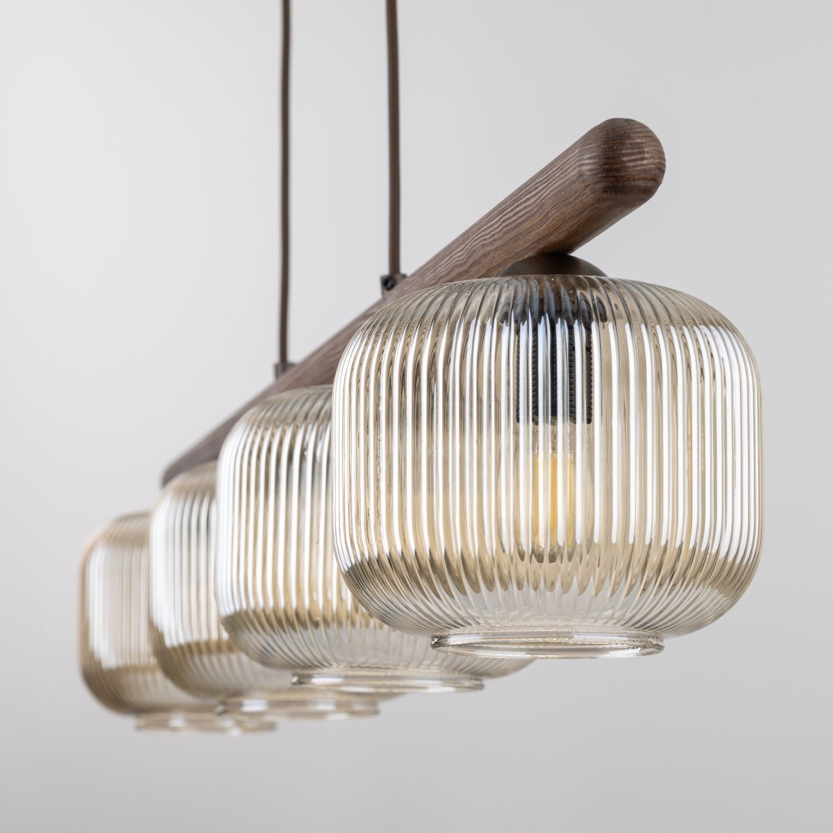 Lampa wisząca TK-Lighting SALVIA TKL11070  Lampa sufitowa kolor - brązowy - koniak styl Klasyczny