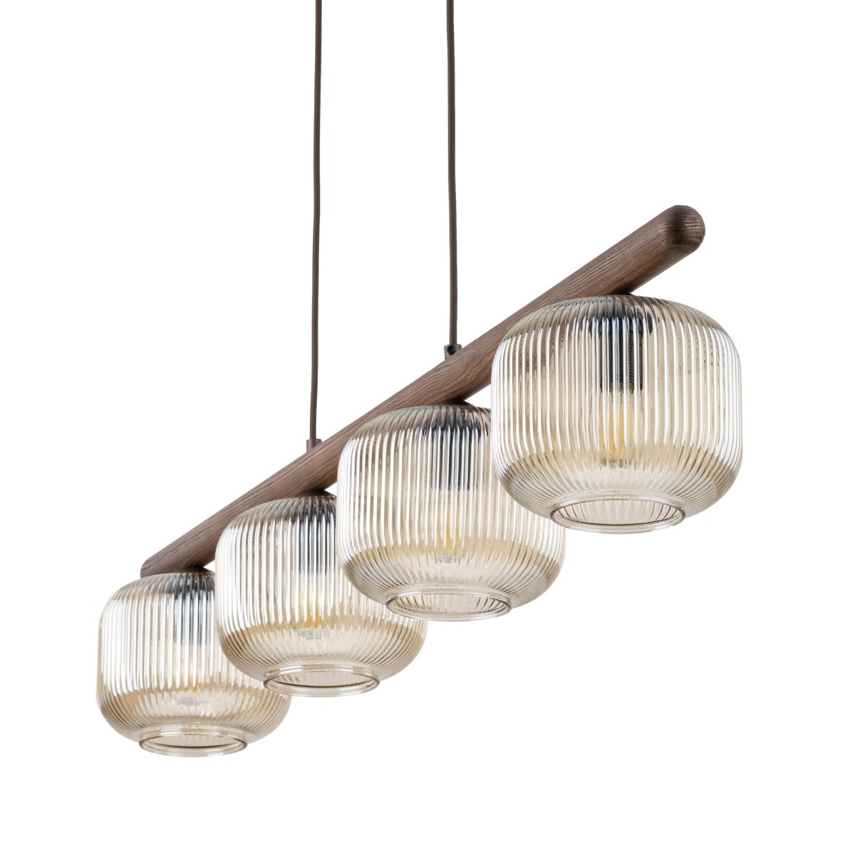 Lampa wisząca TK-Lighting SALVIA TKL11070  Lampa sufitowa kolor - brązowy - koniak styl Klasyczny