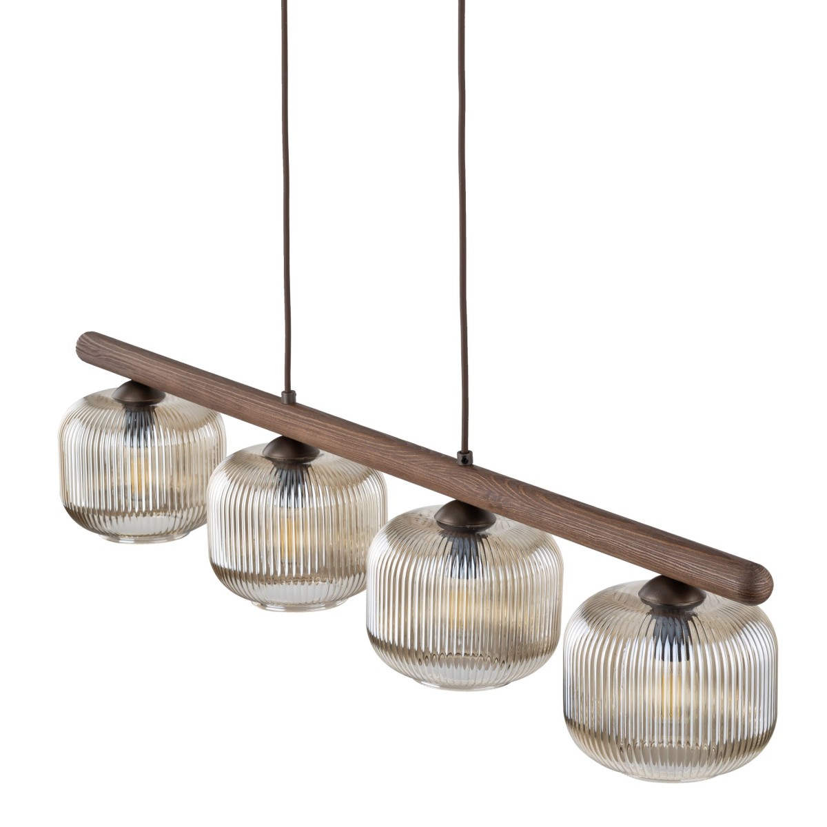 Lampa wisząca TK-Lighting SALVIA TKL11070  Lampa sufitowa kolor - brązowy - koniak styl Klasyczny