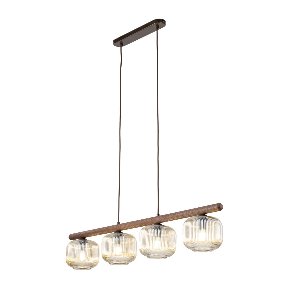 Lampa wisząca TK-Lighting SALVIA TKL11070  Lampa sufitowa kolor - brązowy - koniak styl Klasyczny