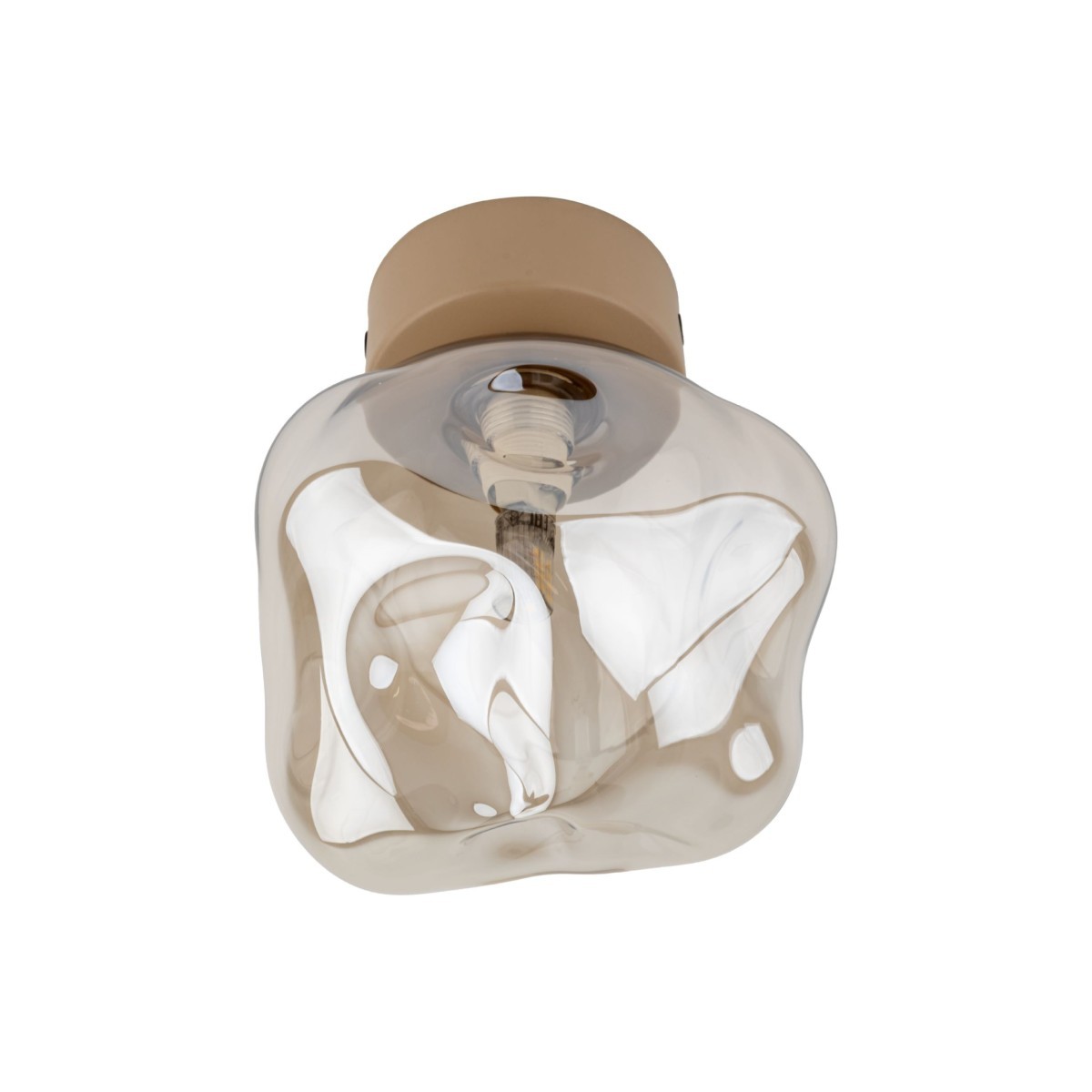 Kinkiet TK-Lighting LAVA TKL11104  Lampa sufitowa kolor - sabia - biały styl Glamour