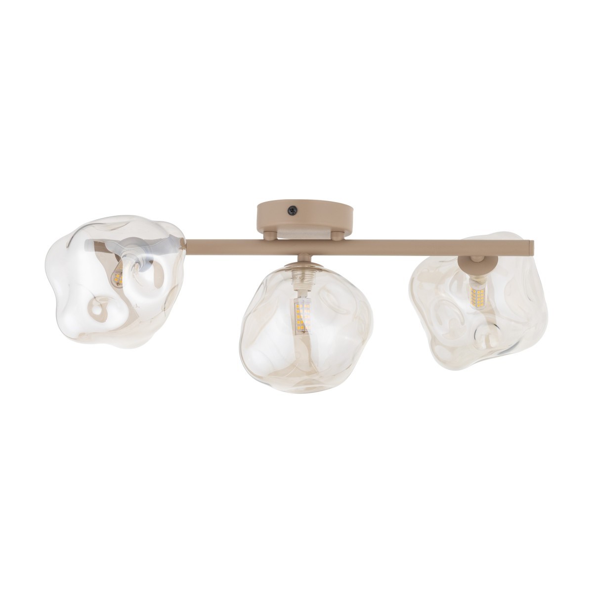 Lampa sufitowa TK-Lighting LAVA TKL11105 kolor - sabia - koniak styl Glamour