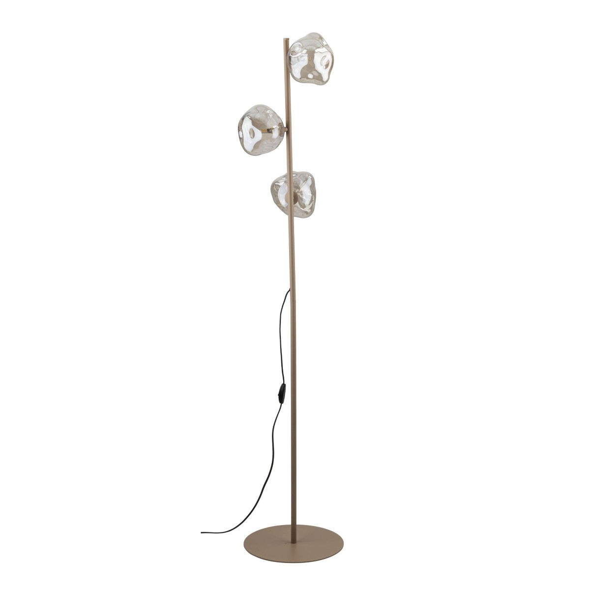 Lampa podłogowa TK-Lighting LAVA TKL16153 kolor - sabia - koniak styl Glamour