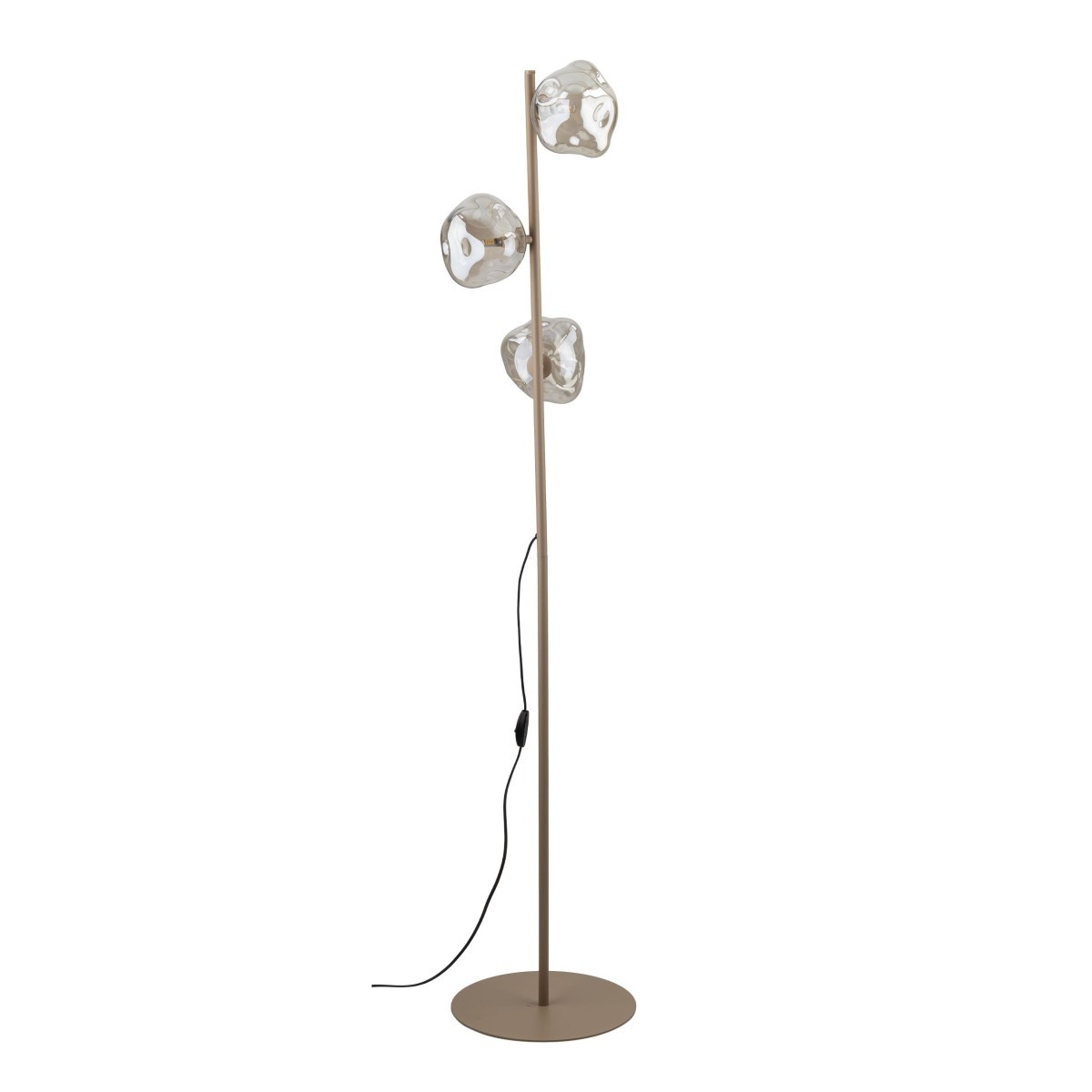 Lampa podłogowa TK-Lighting LAVA TKL16153 kolor - sabia - koniak styl Glamour