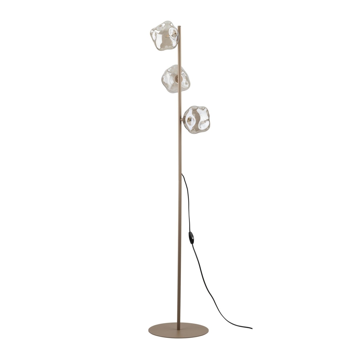 Lampa podłogowa TK-Lighting LAVA TKL16153 kolor - sabia - koniak styl Glamour