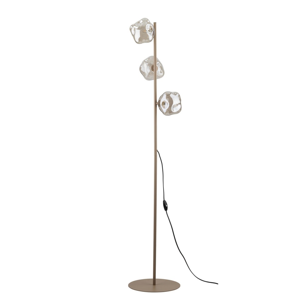 Lampa podłogowa TK-Lighting LAVA TKL16153 kolor - sabia - koniak styl Glamour