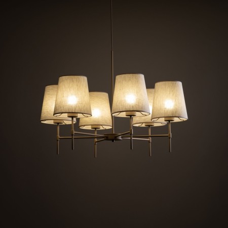 Lampa wisząca TK-Lighting ELIZABETH TKL11167 kolor - sabia - beżowy styl Klasyczny