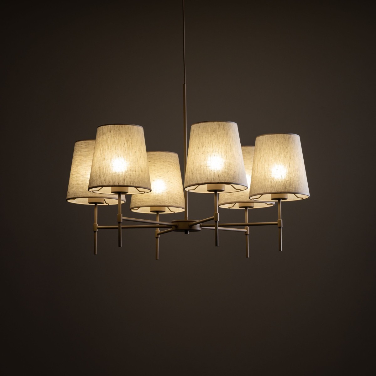 Lampa wisząca TK-Lighting ELIZABETH TKL11167 kolor - sabia - beżowy styl Klasyczny