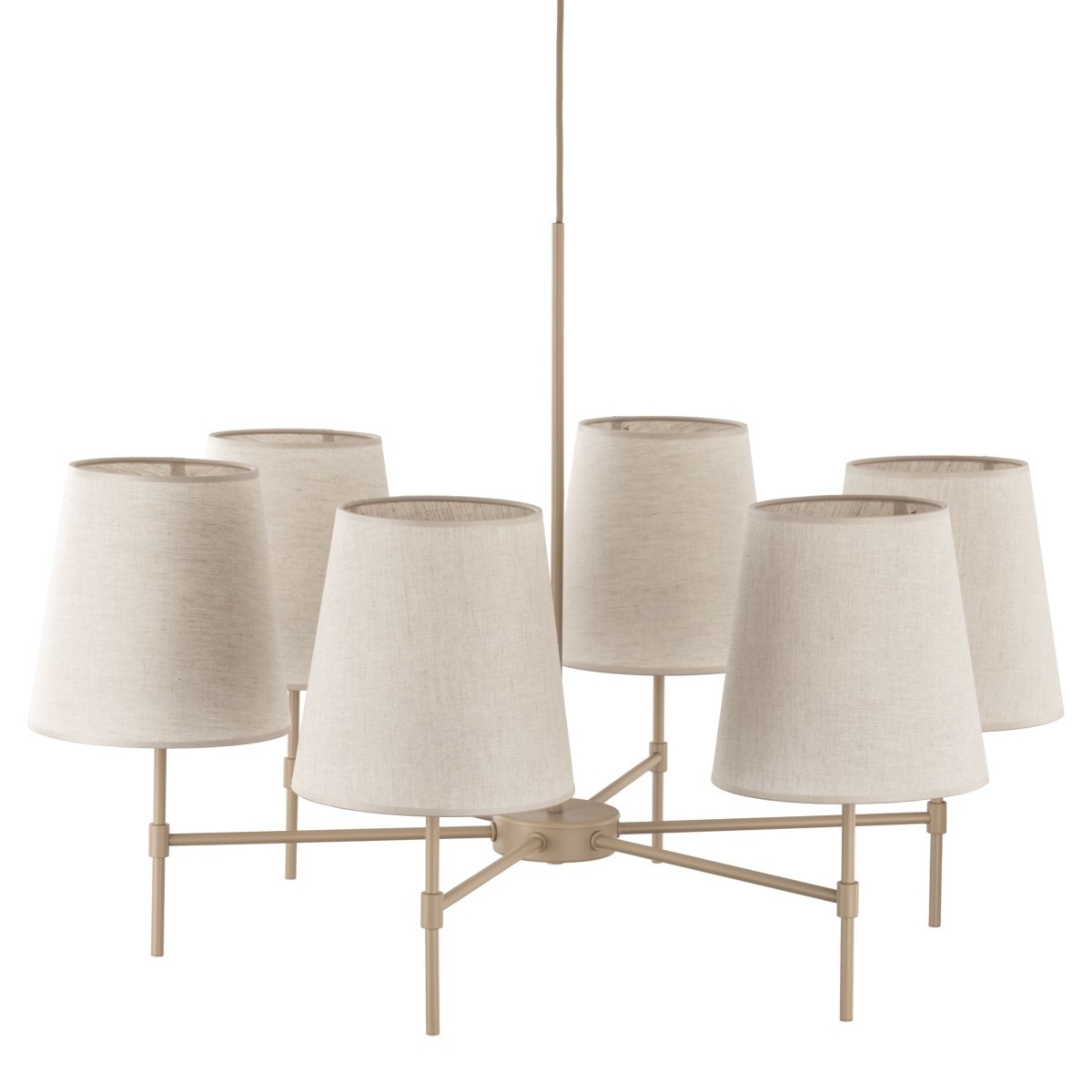 Lampa wisząca TK-Lighting ELIZABETH TKL11167 kolor - sabia - beżowy styl Klasyczny