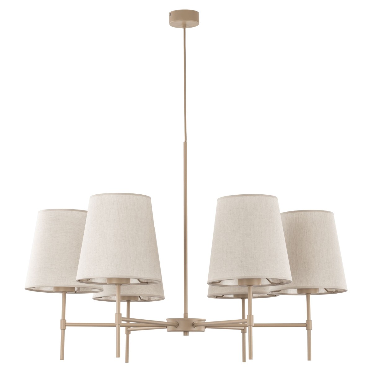 Lampa wisząca TK-Lighting ELIZABETH TKL11167 kolor - sabia - beżowy styl Klasyczny