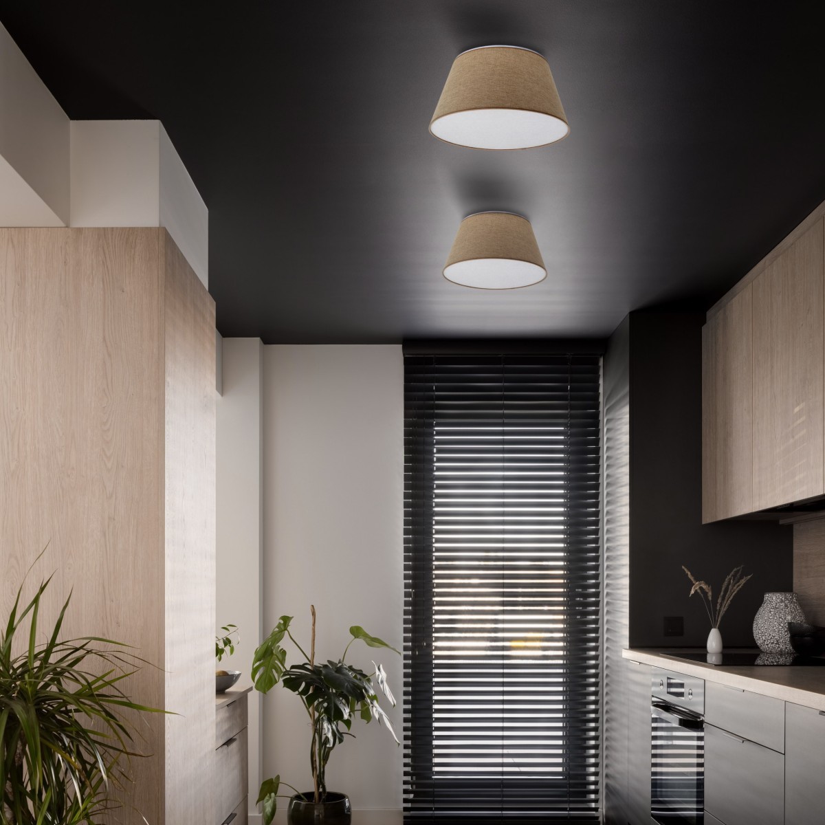 Lampa sufitowa TK-Lighting FORMO TKL11075 kolor - biały - beżowy styl Nowoczesny