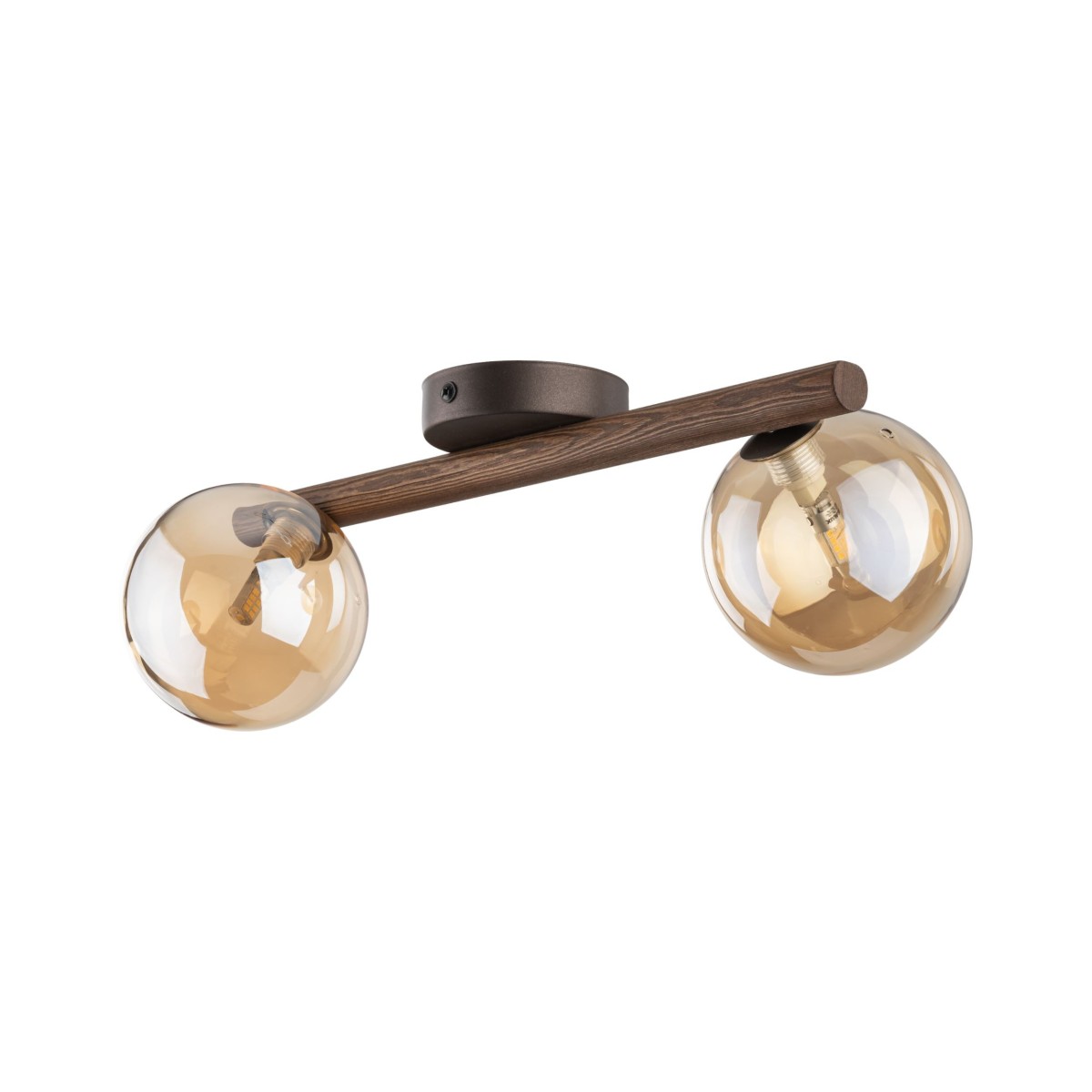 Lampa sufitowa TK-Lighting ESTERA TKL11092  Kinkiet kolor - brązowy - bursztynowy styl Glamour