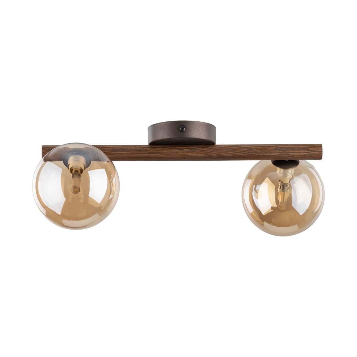 Lampa sufitowa TK-Lighting ESTERA TKL11092  Kinkiet kolor - brązowy - bursztynowy styl Glamour