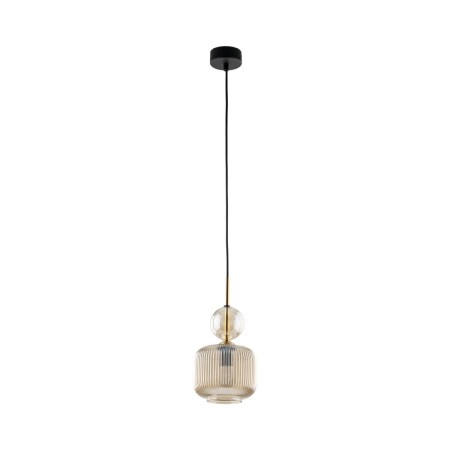 Lampa wisząca TK-Lighting SOPHIA TKL11038  Lampa sufitowa kolor - czarny - koniak styl Glamour