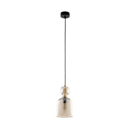 Lampa wisząca TK-Lighting SOPHIA TKL11039  Lampa sufitowa kolor - bursztyn - czarny styl Glamour