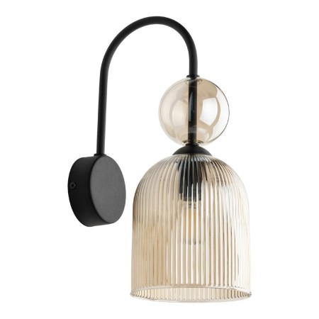 Kinkiet TK-Lighting SOPHIA TKL11140  Lampa ścienna kolor - czarny - koniak styl Glamour
