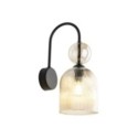 Kinkiet TK-Lighting SOPHIA TKL11140  Lampa ścienna kolor - czarny - koniak styl Glamour