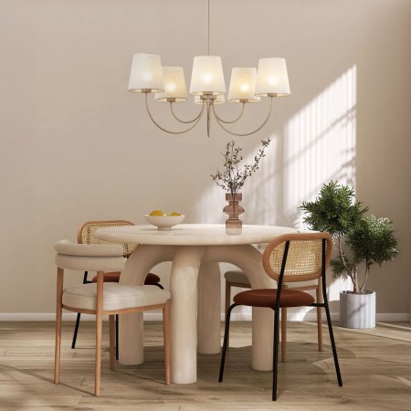 Lampa wisząca TK-Lighting CANDI TKL11072  Lampa sufitowa kolor - beżowy styl Klasyczny