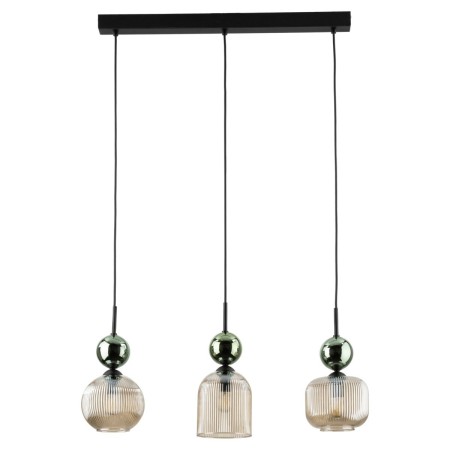 Lampa wisząca TK-Lighting SOPHIA TKL11147  Lampa sufitowa kolor - czarny - zielony styl Glamour