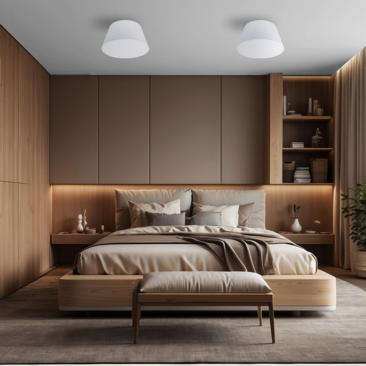 Lampa sufitowa TK-Lighting FORMO TKL11205 kolor - biały styl Nowoczesny