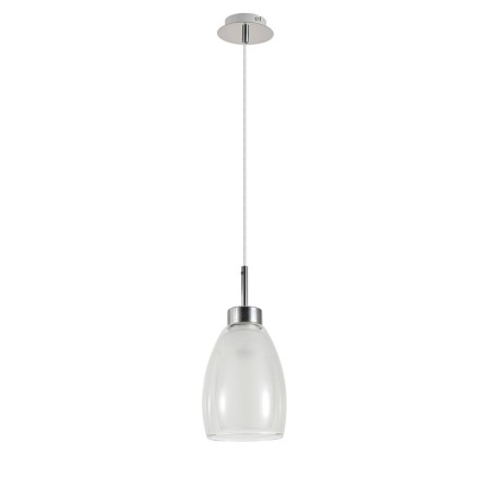 Lampa wisząca TK-Lighting MORRO TKL6992 kolor - chrom - biały styl Klasyczny