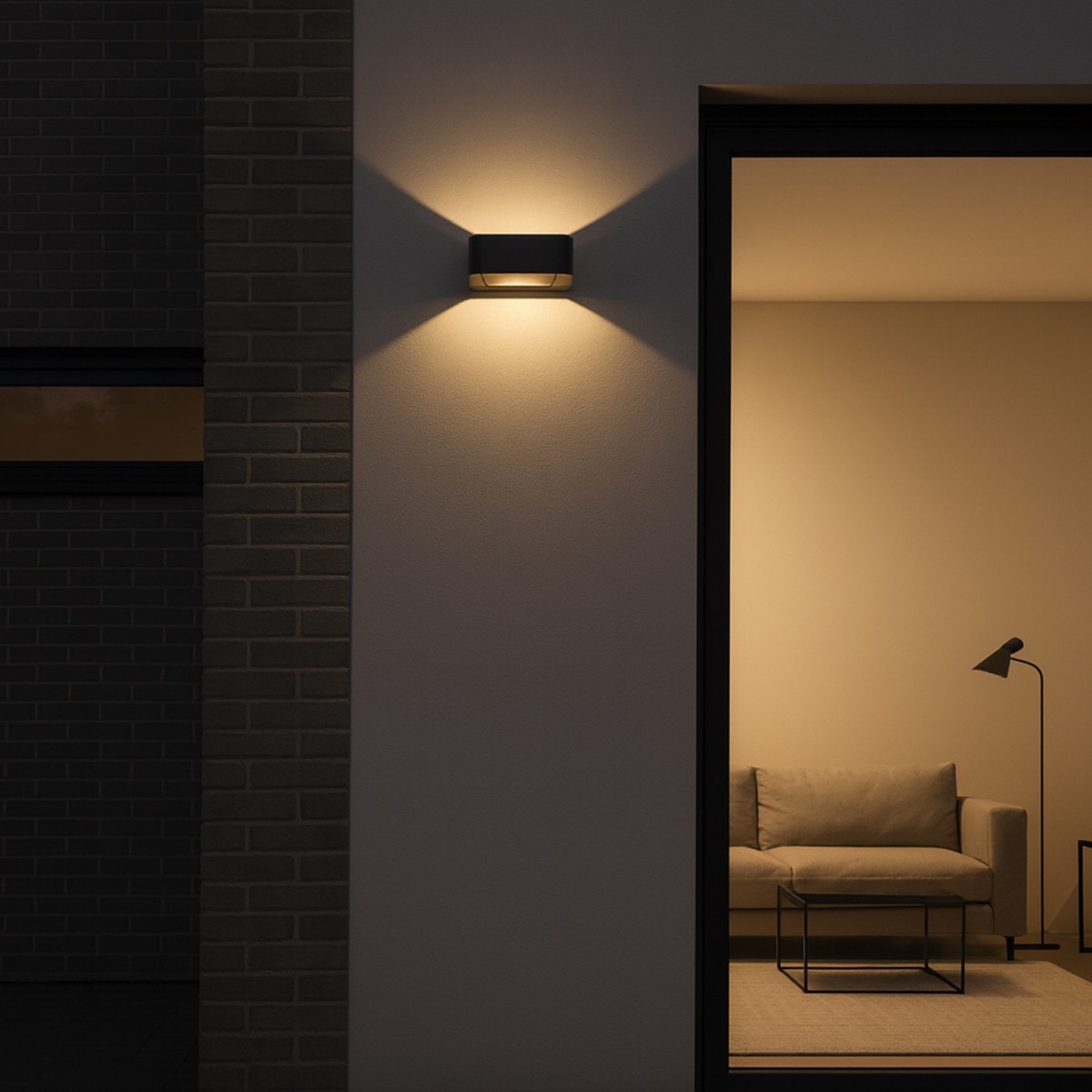 Kinkiet TK-Lighting ARIUS TKL18204 kolor - czarny - transparentny styl Nowoczesny