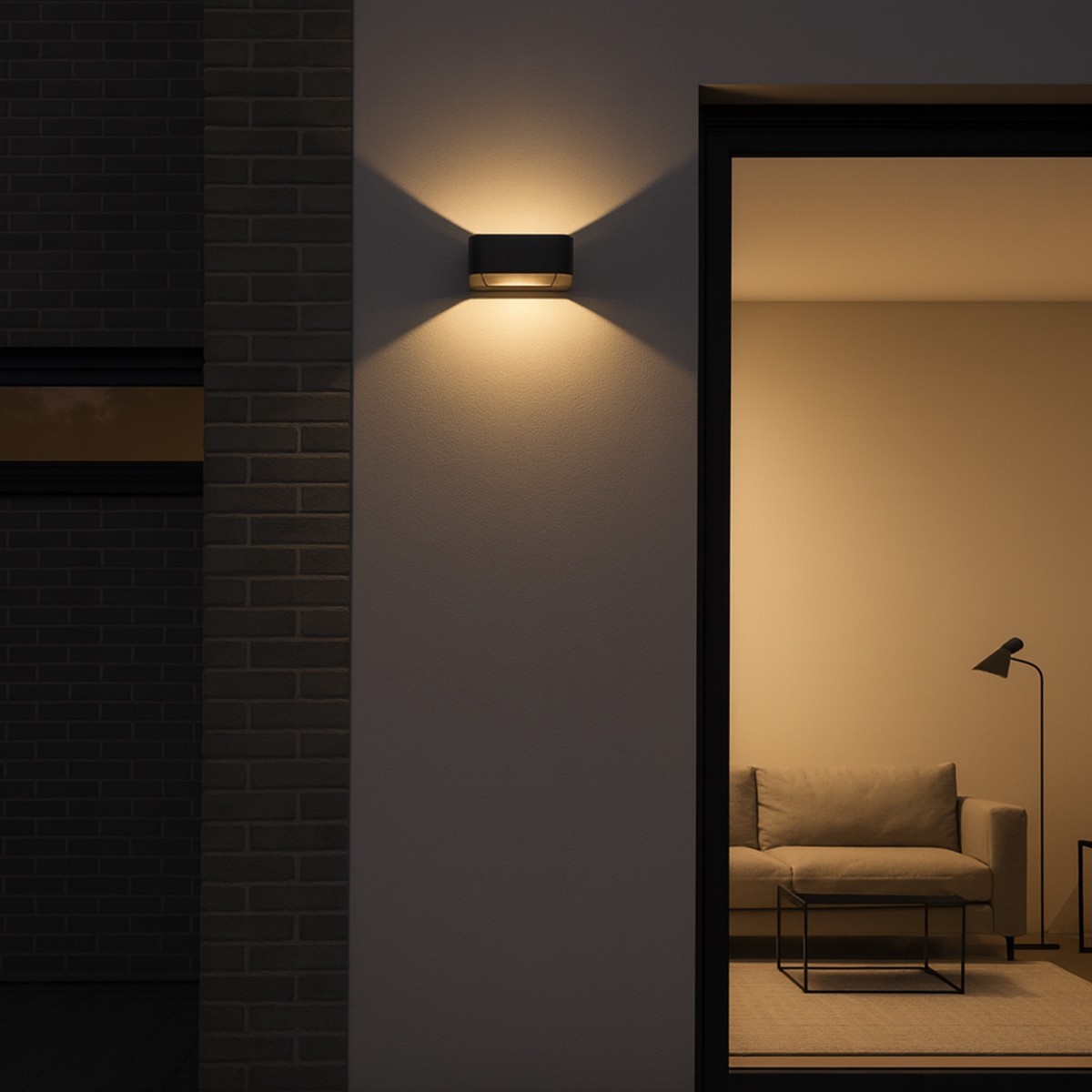 Kinkiet TK-Lighting ARIUS TKL18204 kolor - czarny - transparentny styl Nowoczesny