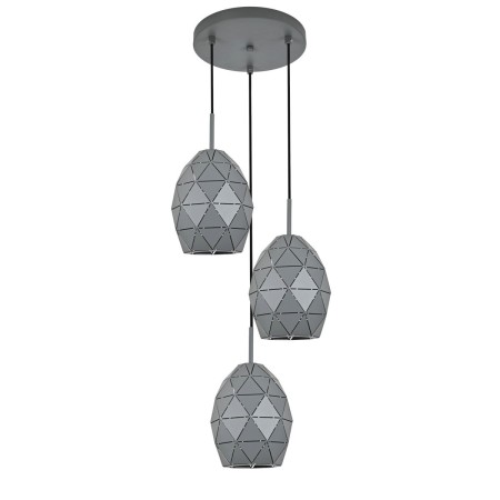 Lampa wisząca TK-Lighting EGANA TKL6999 kolor - szary styl Nowoczesny