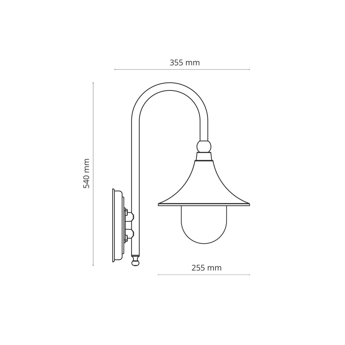 Kinkiet TK-Lighting TALEZ TKL6493 kolor - czarny - złoty styl Klasyczny