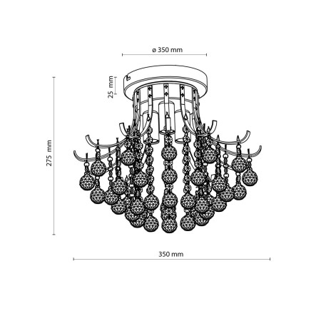 TK-Lighting DIOGO TKL6995 kolor -  styl