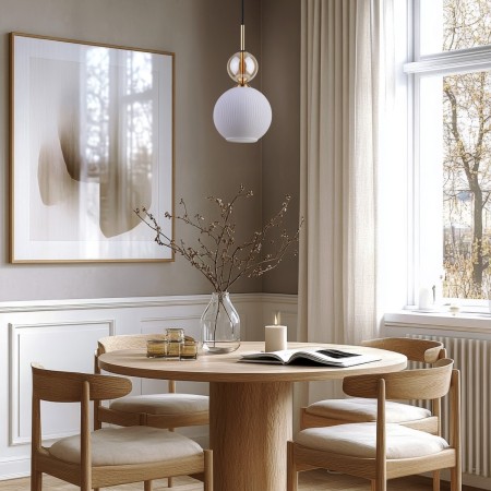 Lampa wisząca TK-Lighting SOPHIA TKL11590  Lampa sufitowa kolor - czarny - złoty styl Glamour