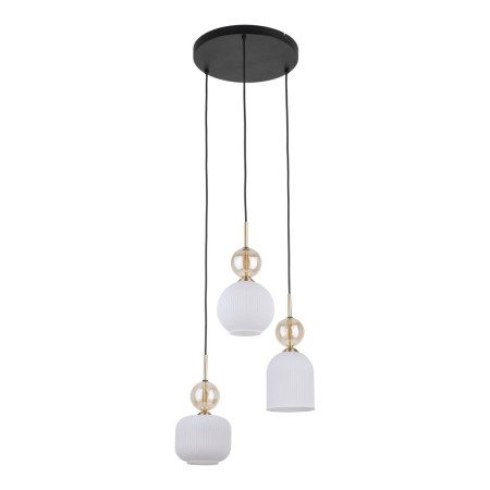 Lampa sufitowa TK-Lighting SOPHIA TKL11592  Lampa wisząca kolor - czarny - złoty styl Glamour