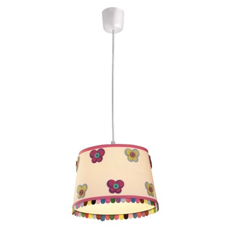 Light Prestige LP-PD024 RÓŻ. Lampa wisząca Butterfly wielokolorowa 1xE27