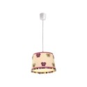 Light Prestige LP-PD024 RÓŻ. Lampa wisząca Butterfly wielokolorowa 1xE27