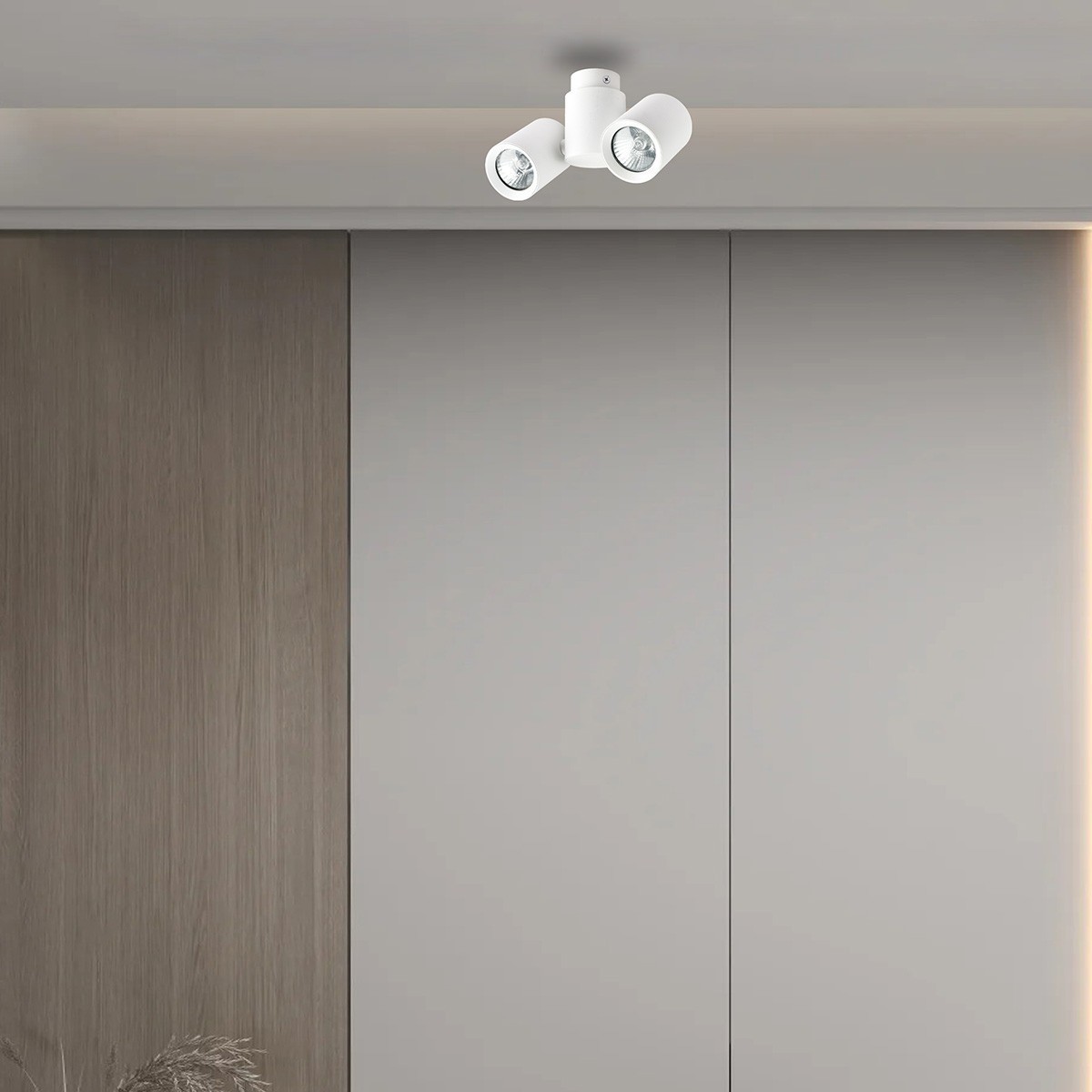 Light Prestige LP-741/2W WH Zestaw reflektorów Boston biały 2xGU10