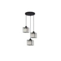 Light Prestige LP-2383/3P BK Lampa wisząca Galactico czarna 3xE27