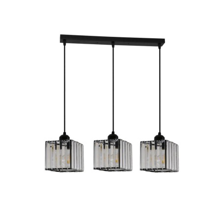 Light Prestige LP-2383/3L BK Lampa wiszaca Galactico czarna 3xE27