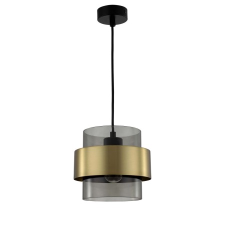 Light Prestige LP-866/1P SM/GD Lampa wisząca Miele dymna 1xE27