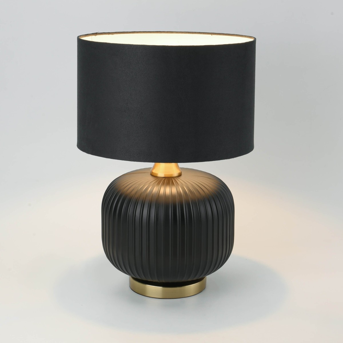 Light Prestige LP-1515/1T small black Lampa stołowa Tamiza 48 cm czarna 1xE27