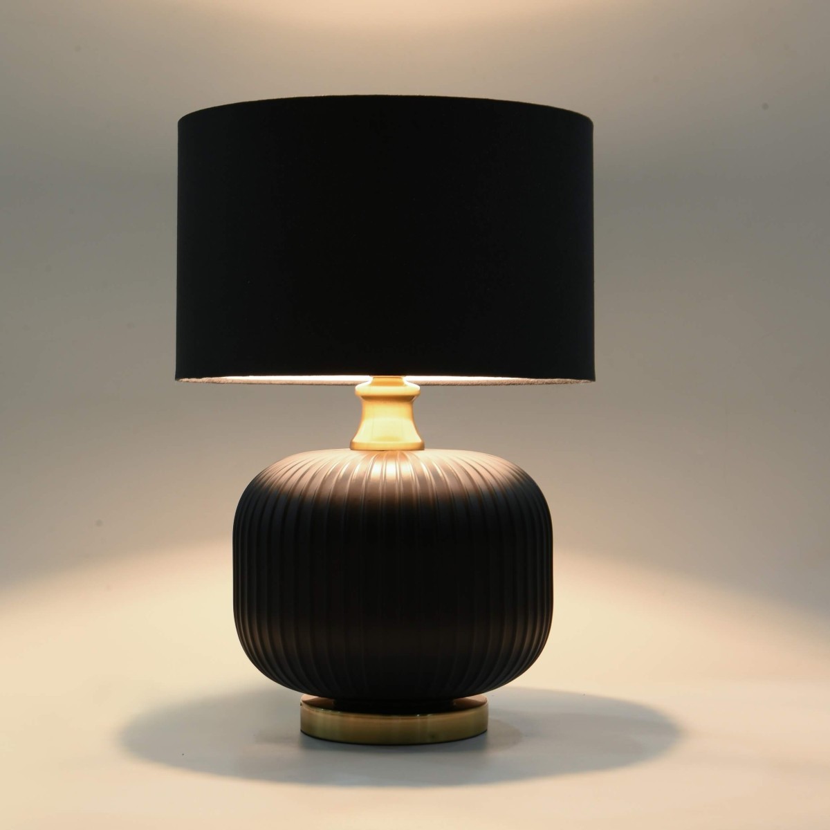 Light Prestige LP-1515/1T small black Lampa stołowa Tamiza 48 cm czarna 1xE27