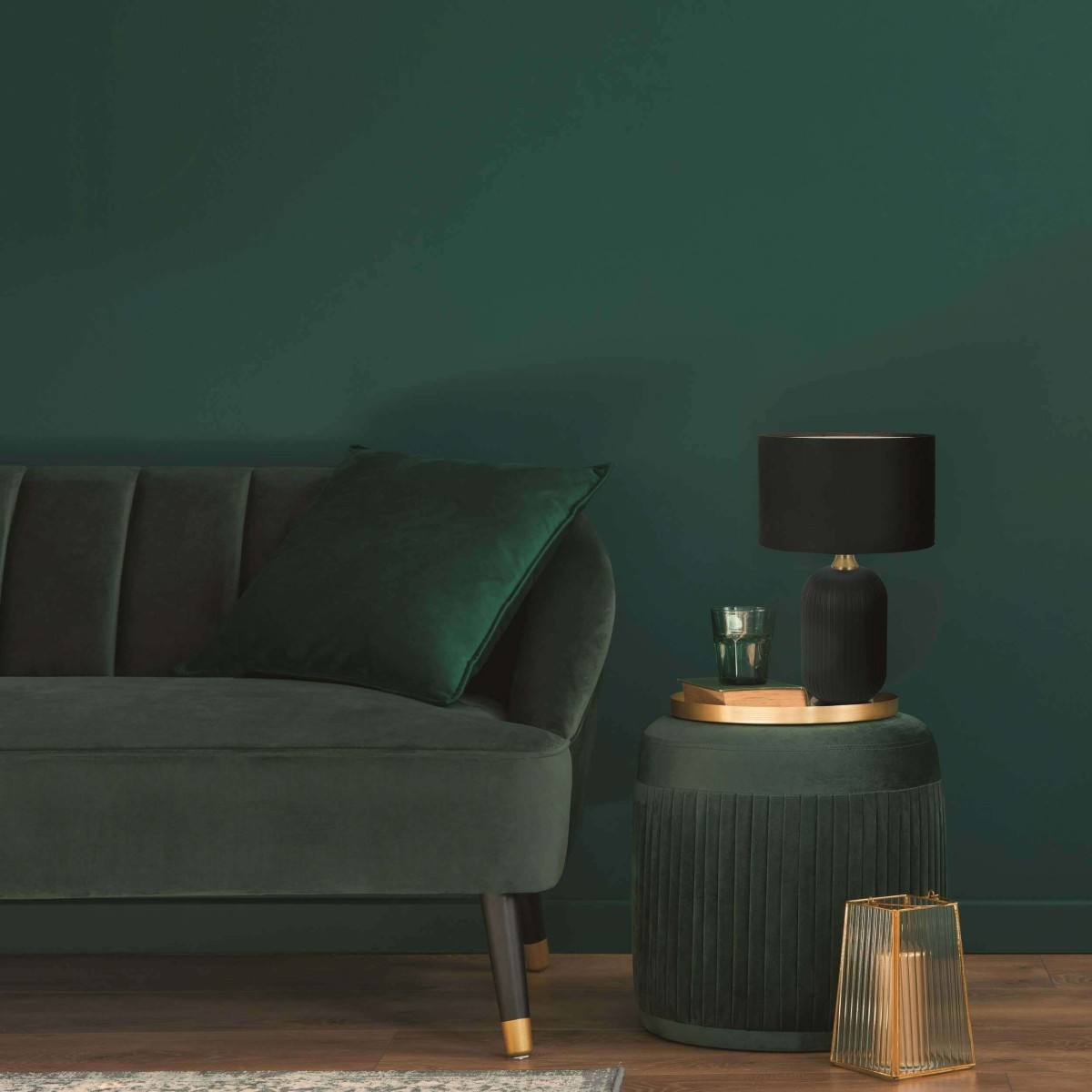 Light Prestige LP-1515/1T big black Lampa stołowa Tamiza 65 cm czarna 1xE27